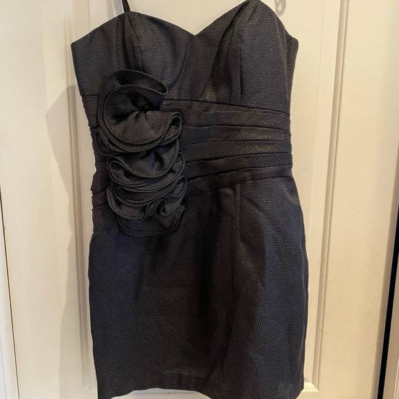 Jovani Short Navy Dress - Picture 5 of 9